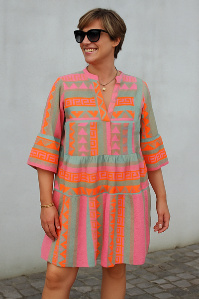 Vintage Tummy Covering Dress | LAVENDER