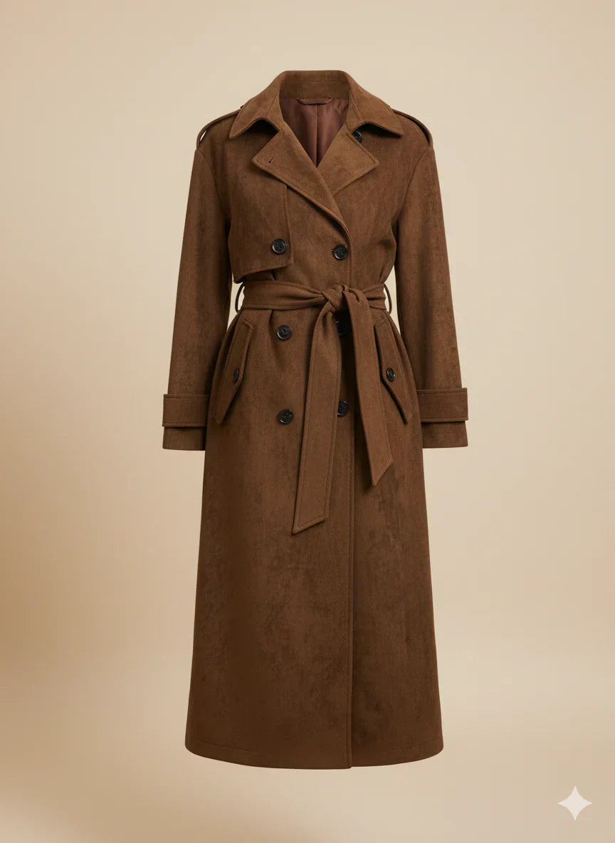 AGNES™ | Trench Coat Winter Jacket