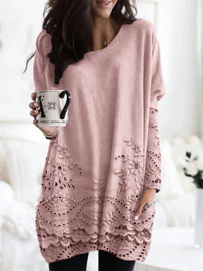 Clarissa - Printed Cozy Sweater