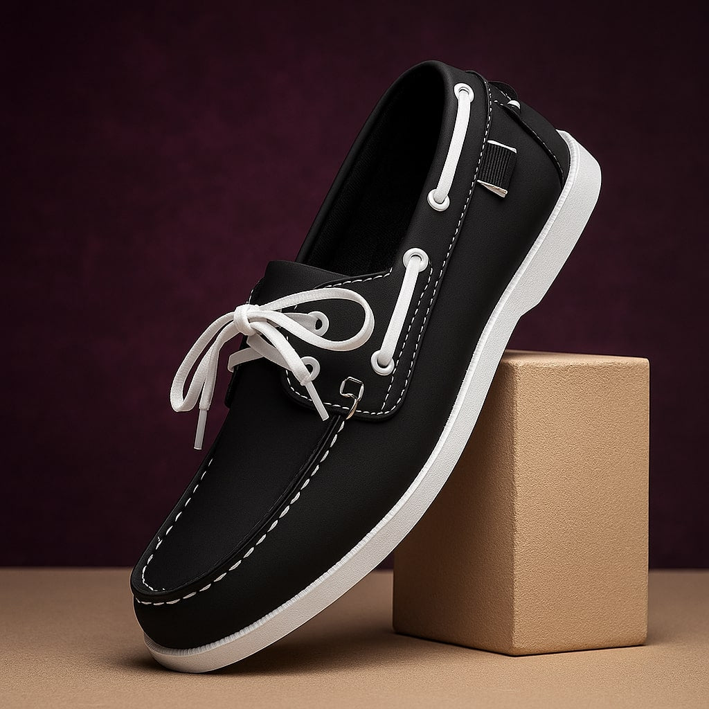 Sergio Leather Boat Shoes