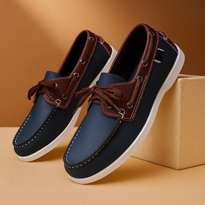 Sergio Leather Boat Shoes