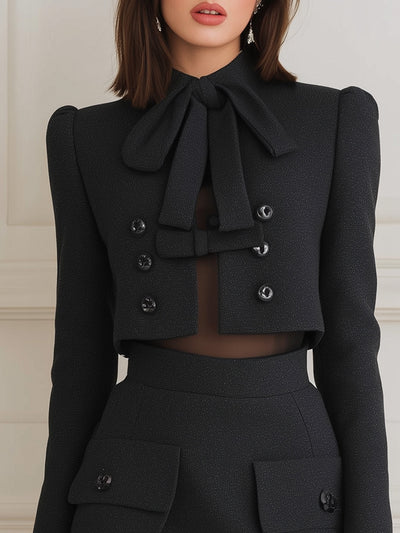 Black Bow Temperament Pocket Set