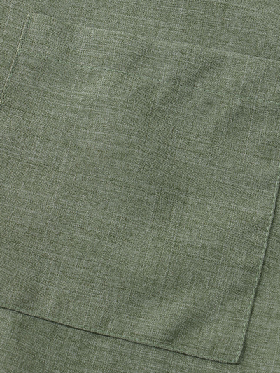 Linen Textured Short Sleeve Shirt