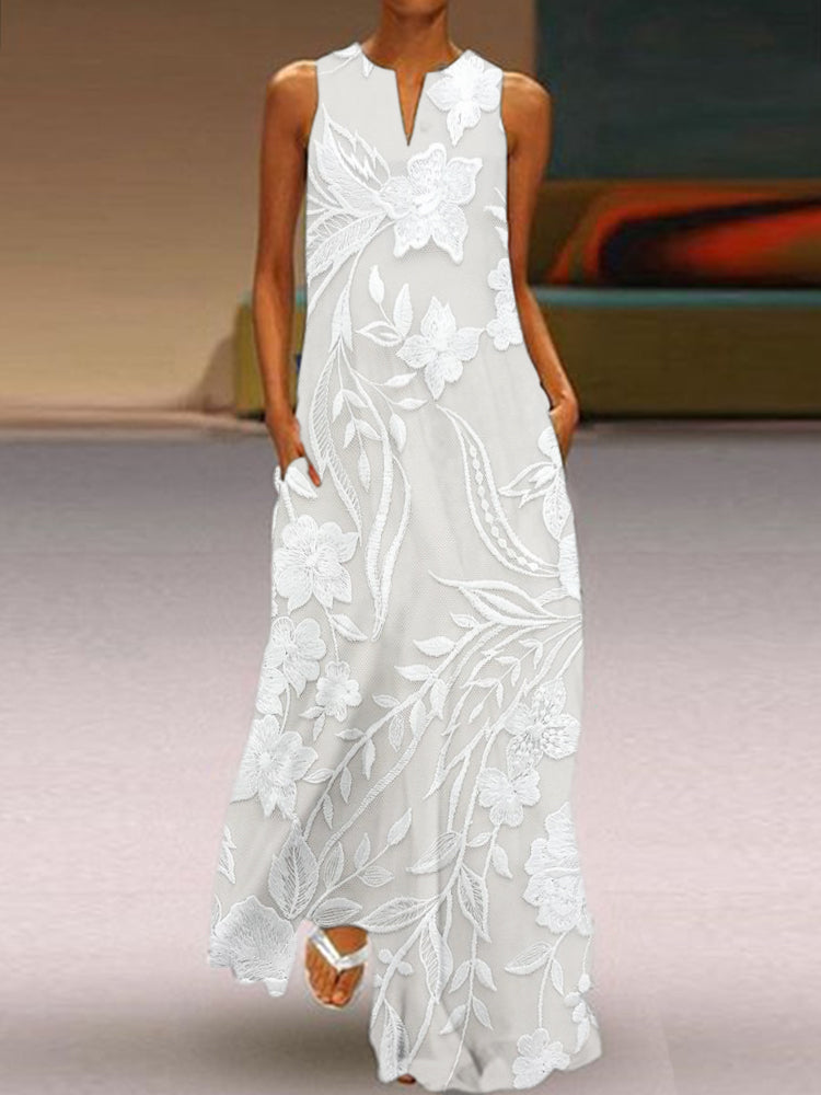 Meliora - Luxe Printed Dress