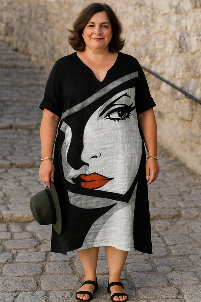 Boho Tummy Covering Dress | LILY