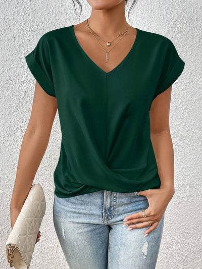 Blakely - Casual V-Neck Blouse