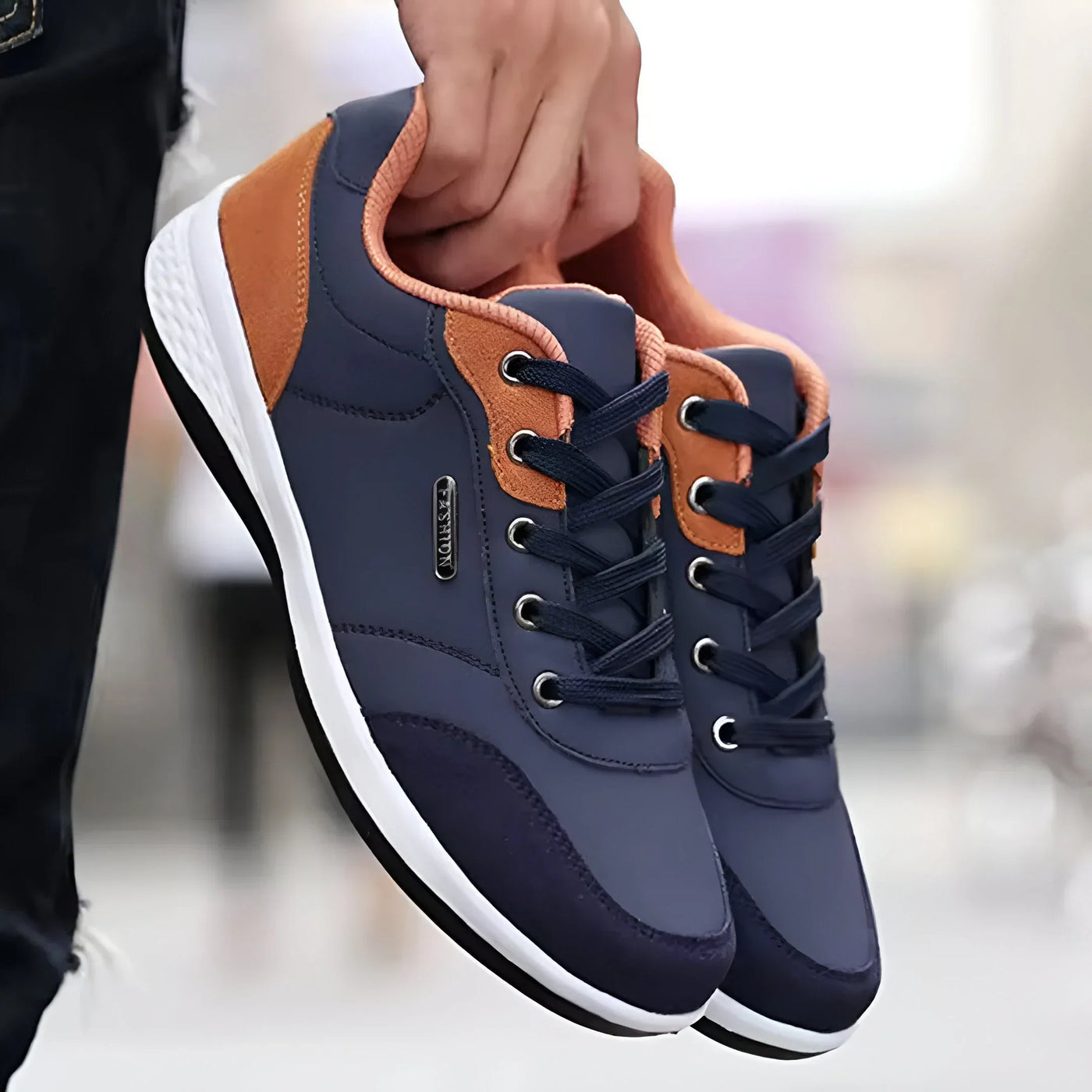 Stefano Panel-Lace Sneakers