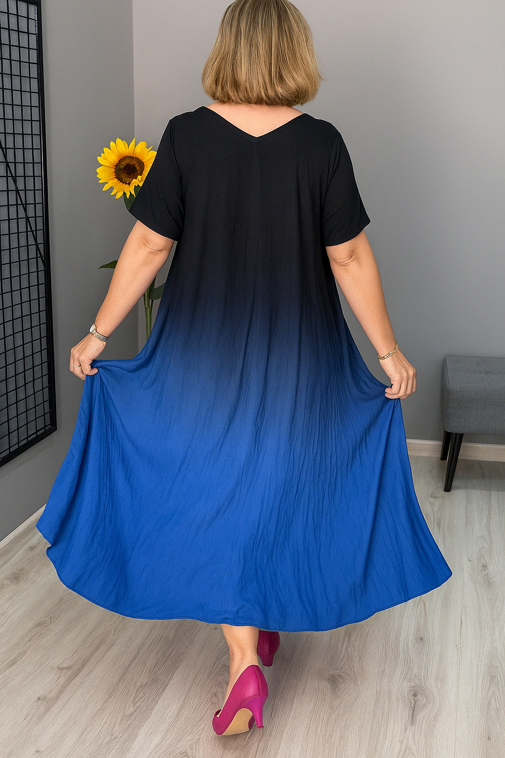 Stylish Tummy Covering Dress | HIBISCUS
