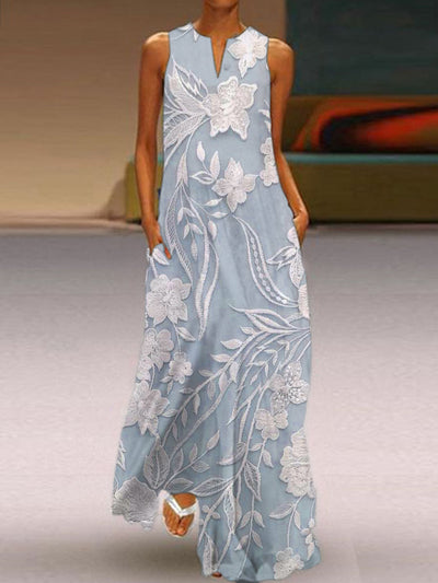 Meliora - Luxe Printed Dress