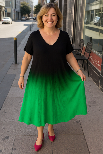 Stylish Tummy Covering Dress | HIBISCUS