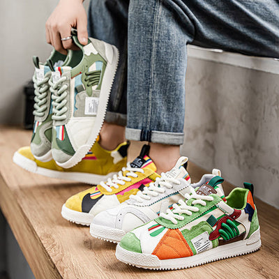 Nico Retro Panel Sneakers