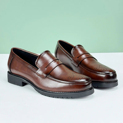 Barclay Crest Penny Loafers