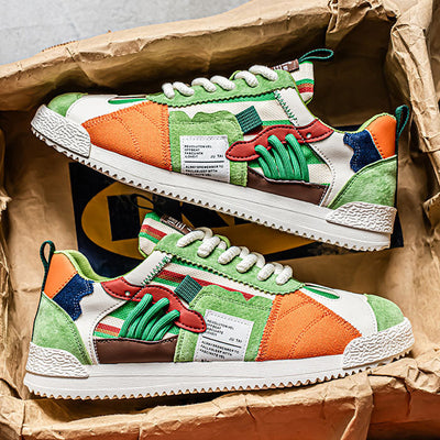 Nico Retro Panel Sneakers