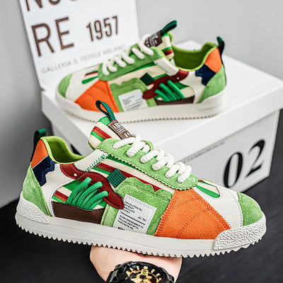 Nico Retro Panel Sneakers