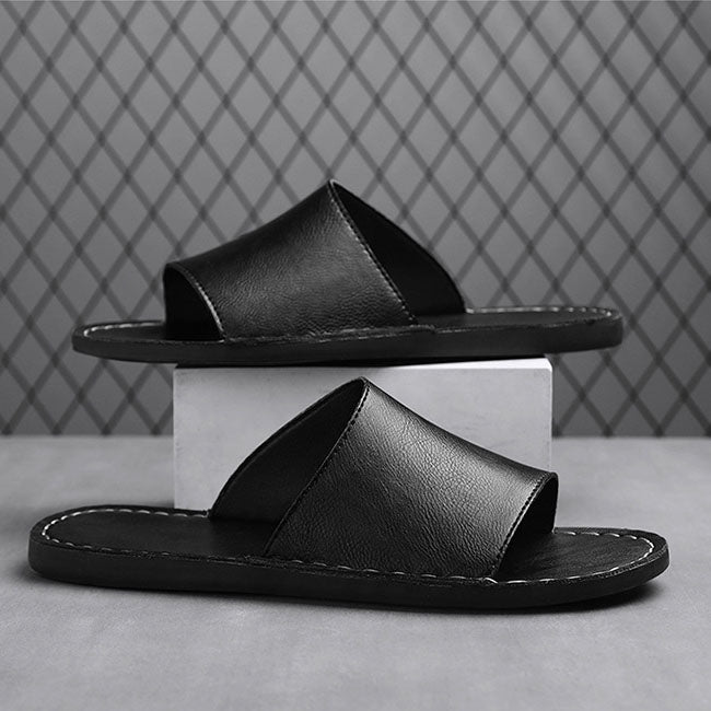 Marco Genuine Leather Slides