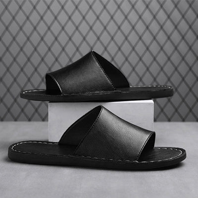 Marco Genuine Leather Slides