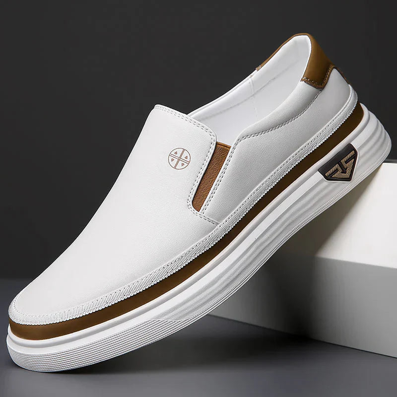 Vasco Leather Slip-Ons