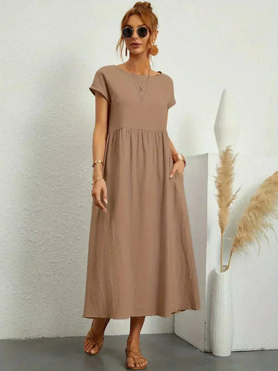 Eliana Summer Dress with Pockets