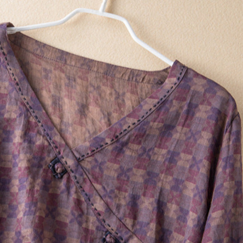 Daisy - Vintage Floral Blouse