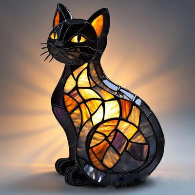 Radiant Midnight Cat