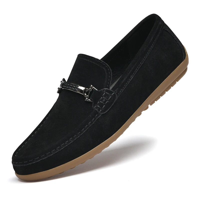 Leandro Leather Driver Loafers