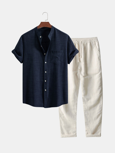 Essential Linen Shirt & Trousers Set