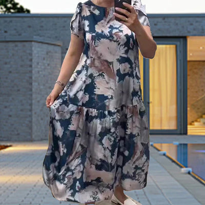 Flowing Floral Summer Dress